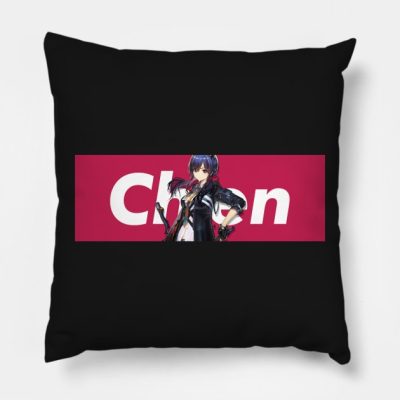 Chen Arknights Banner Throw Pillow