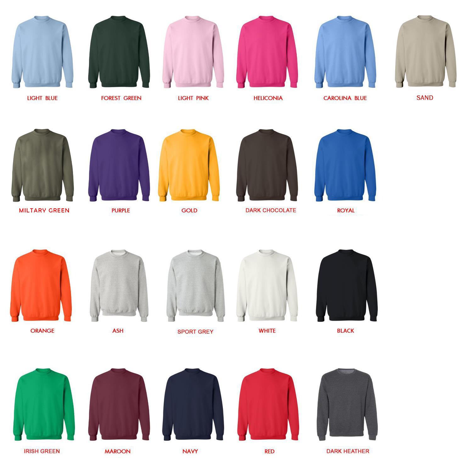 sweatshirt color chart - Arknights Merch