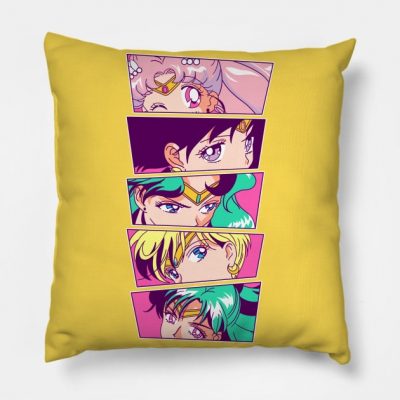 Sailor Moon Sailor Scouts Throw Pillow - Arknights Merch